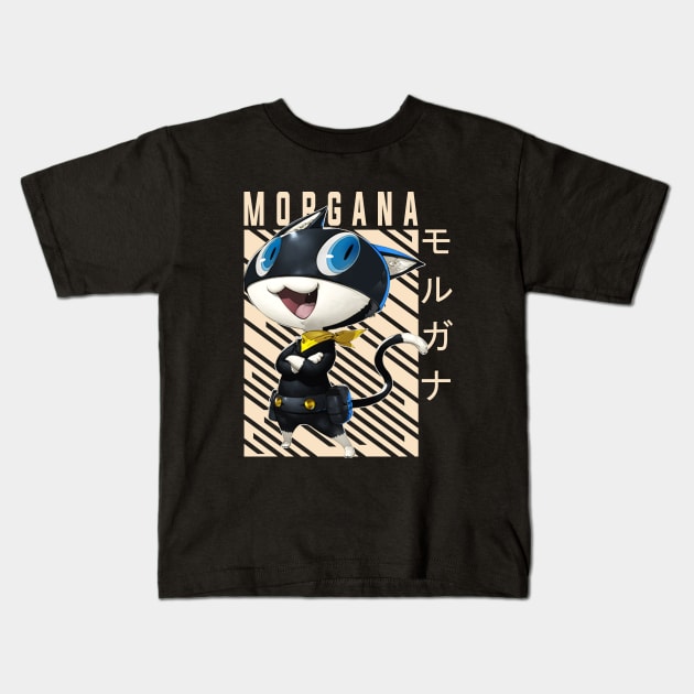 Morgana - Persona 5 Kids T-Shirt by Otaku Emporium